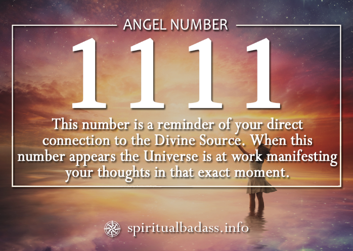 3 Reasons You Keep Seeing Angel Number 1111 Spiritual Badass